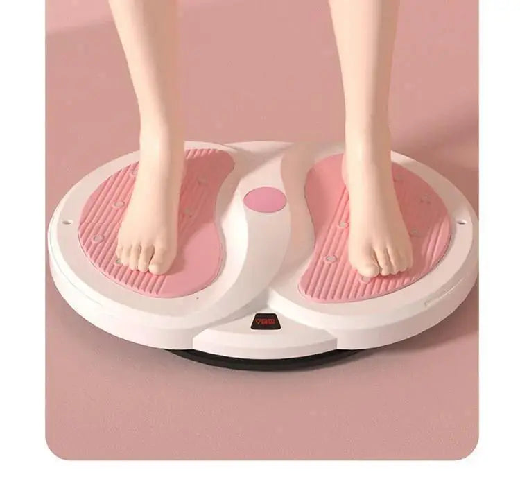 Rotating waist twisting disc fitness equipment for women's home fitness, slimming, stepping, silent with tension rope