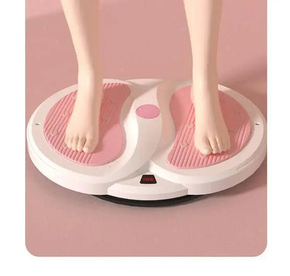 Rotating waist twisting disc fitness equipment for women's home fitness, slimming, stepping, silent with tension rope